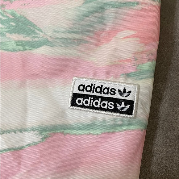 Adidas Originals R.Y.V. track pants pastel marble print size Small - Picture 5 of 12